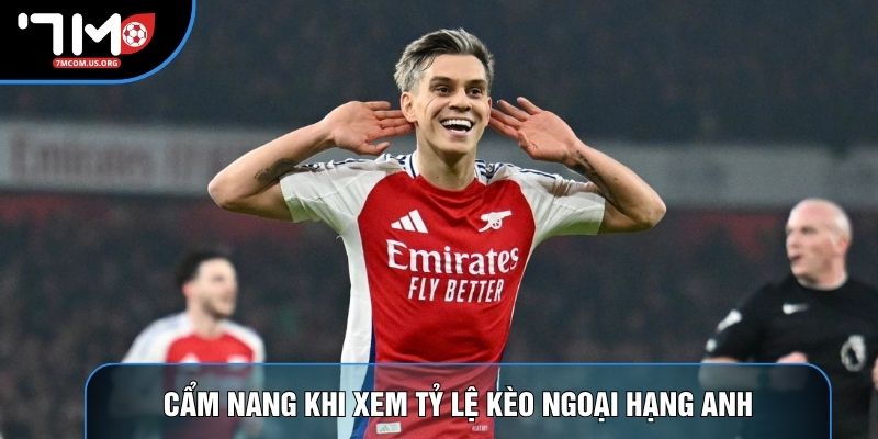 Cẩm nang khi xem tỷ lệ kèo Ngoại hạng Anh