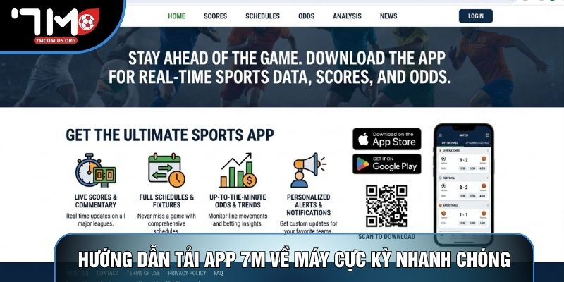 Hướng dẫn tải app 7M về máy cực kỳ nhanh chóng